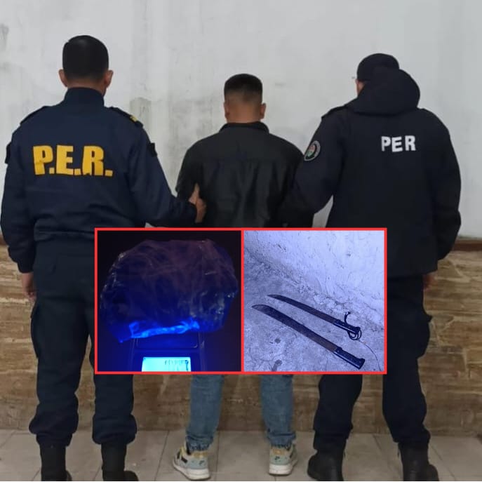 Violencia de género: detuvieron a un hombre tras un allanamiento en el que secuestraron cocaína y marihuana
